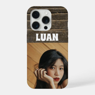 Coque iPhone 15 Pro Boîtier iphone personnalisé avec photo grain de bo