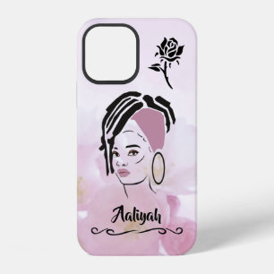 Coque iPhone 12 Boîtier Iphone Reine Africaine Personnalisé