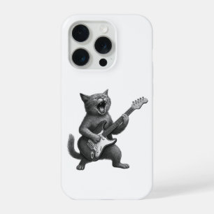 Coque iPhone 15 Pro Boîtier iPhone Rocker Cat