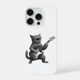 Coque iPhone 15 Pro Boîtier iPhone Rocker Cat