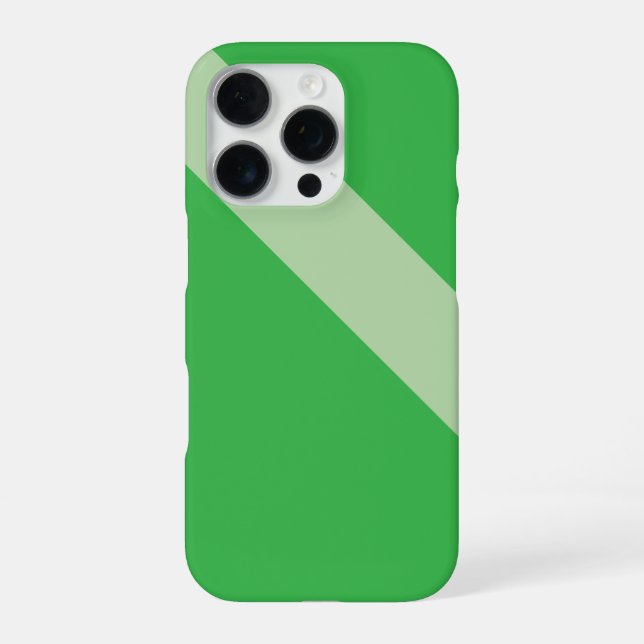 Coque iPhone Boîtier iPhone vert personnalisé avec personnalisa (Verso)