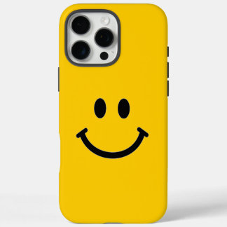 Coque iPhone 16 Pro Max Boîtier iPhone visage souriant (personnalisable)