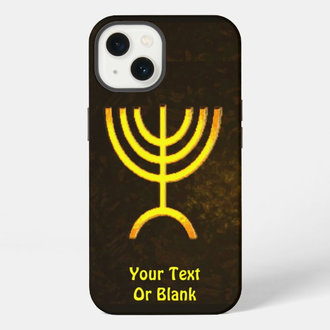 Coque iPhone Boîtier Menorah Flame Case-Mate pour iPhone (Verso)