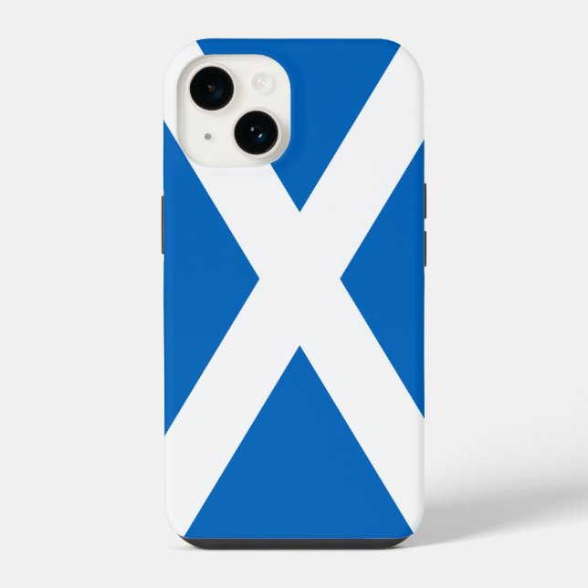 Coque iPhone Boîtier OtterBox iPhone avec drapeau écossais (Verso)