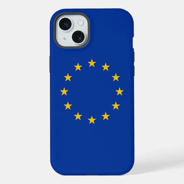 Coque iPhone Boîtier pour Apple iPhone 15 Plus, drapeau de l'Un (Verso)