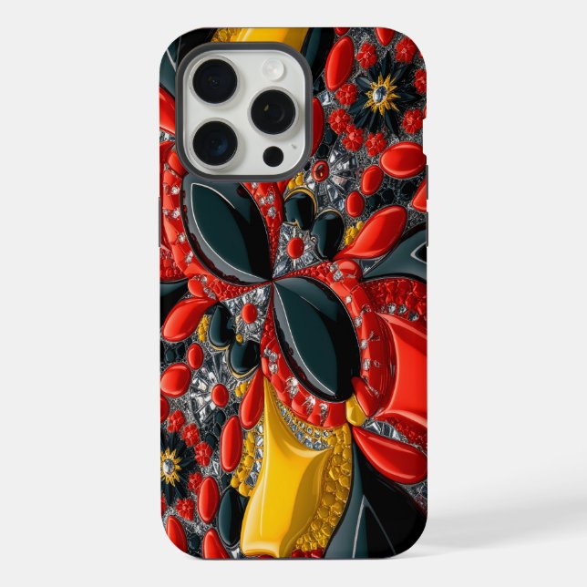 Coque iPhone Boîtier pour Apple iPhone 15 Pro Max, couleurs d'A (Verso)