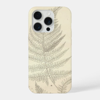 Coque iPhone 15 Pro Boîtier pour iPhone 15 Pro à thème de fougère