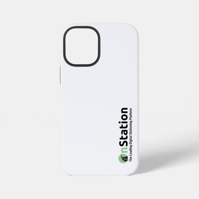 Coque iPhone Boîtier robuste pour iPhone 12 Mini, brillant (Verso)