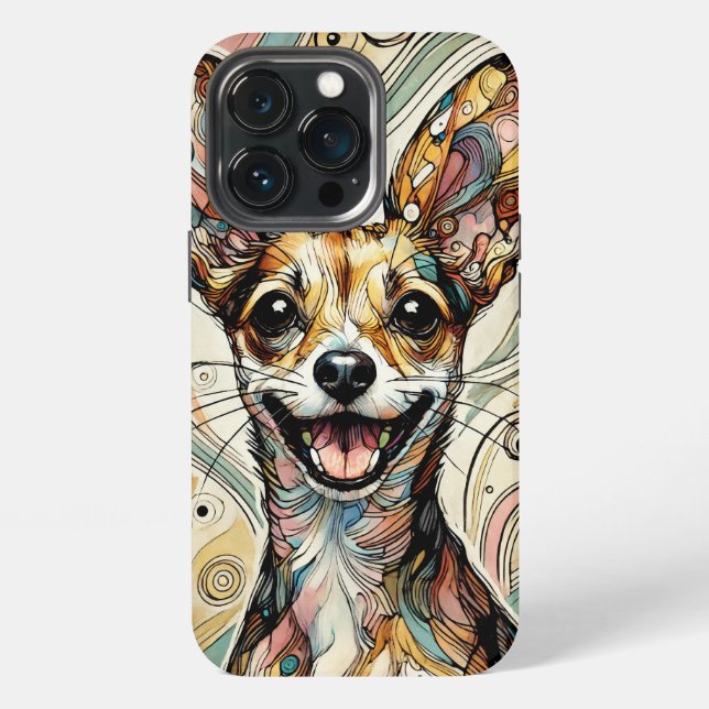 Coque iPhone Boîtier robuste pour iPhone 13 Pro pour chien (Dos)