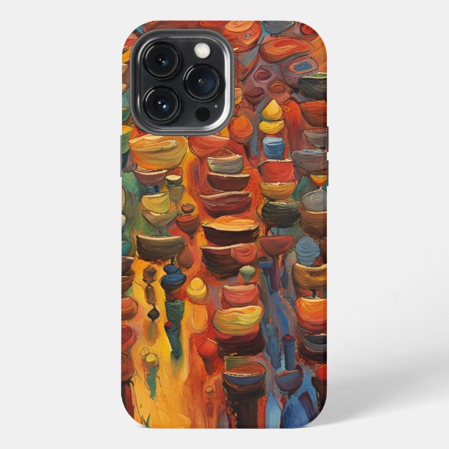 Coque iPhone Boîtier téléphonique Abstrait (Verso)