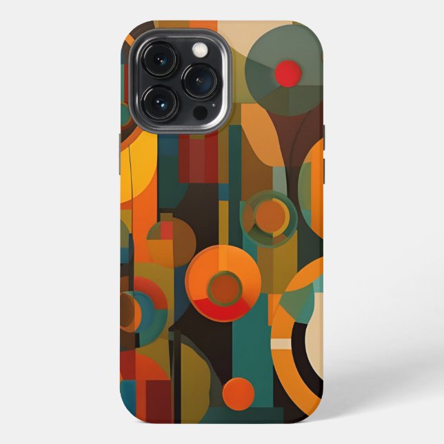 Coque iPhone Boîtier téléphonique Abstrait (Verso)