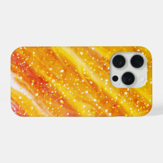 Coque iPhone 15 Pro Boîtier téléphonique Abstrait à coucher de soleil