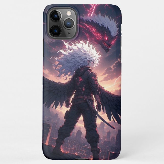 Coque iPhone Boîtier téléphonique Anime (Dos)
