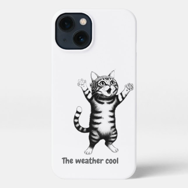 Coque iPhone Boîtier téléphonique Derpy Kitty - Surcharge maxim (Verso)