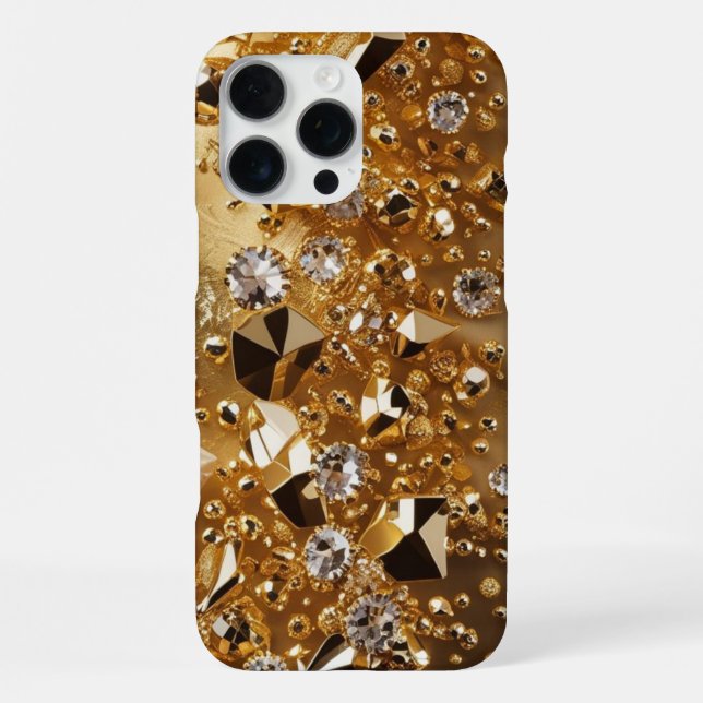 Coque iPhone Boîtier téléphonique Golden Rush (Verso)