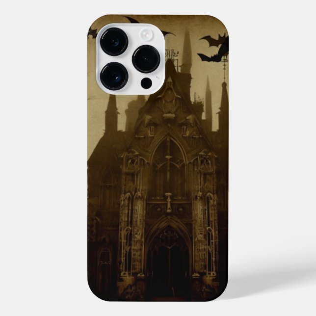 Coque iPhone Boîtier téléphonique gothique/Halloween/chauve-sou (Verso)
