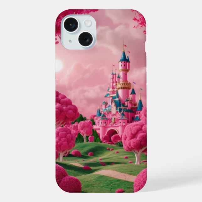Coque iPhone Boîtier téléphonique Iphone 13 rose (Verso)
