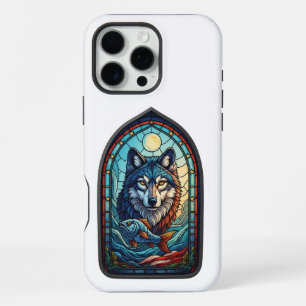 Coque iPhone 16 Pro Max Boîtier téléphonique Mystic Wolf Eyes