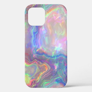 Coque iPhone 12 Pro Boîtier téléphonique Optique Monogramme