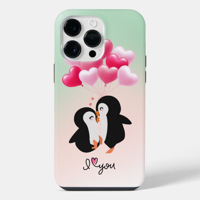 Coque iPhone Boîtier téléphonique Penguin (Verso)