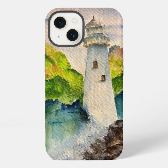 Coque iPhone Boîtier téléphonique phare (Verso)