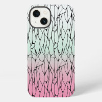 Boîtier téléphonique pour monarque blanc et rose A