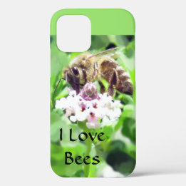 Coque iPhone 12 Boîtier téléphonique Samsung - abeille sur Blossom