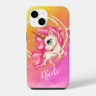 Coque Pour iPhone 14 Boîtier téléphonique Unicorne personnalisé