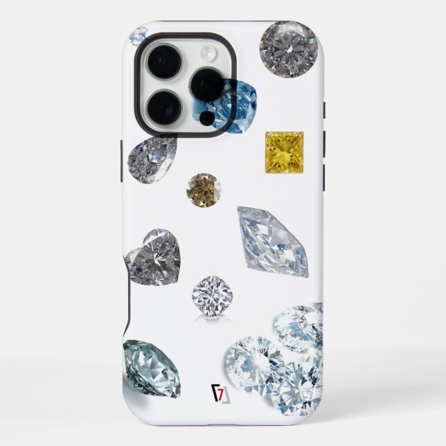 Coque iPhone Boîtiers DIAmonds Case-Mate pour iPhone (Verso)