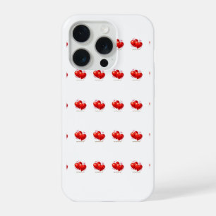 Coque iPhone 15 Pro Boîtiers Hearts pour iPhone 15 Pro