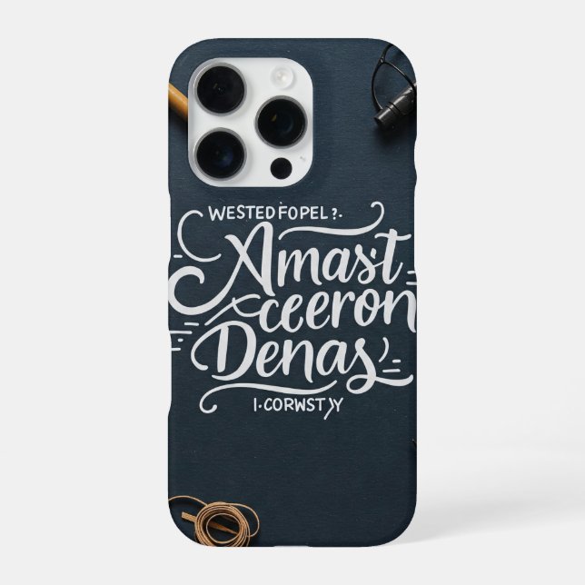 Coque iPhone Boîtiers pour iPhone 16 Pro (Verso)