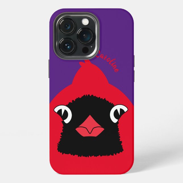 Coque iPhone Bold Cardinal (Dos)
