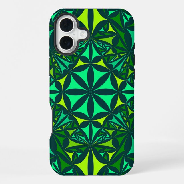 Coque iPhone Bold Gren Kaleidoscope (Verso)
