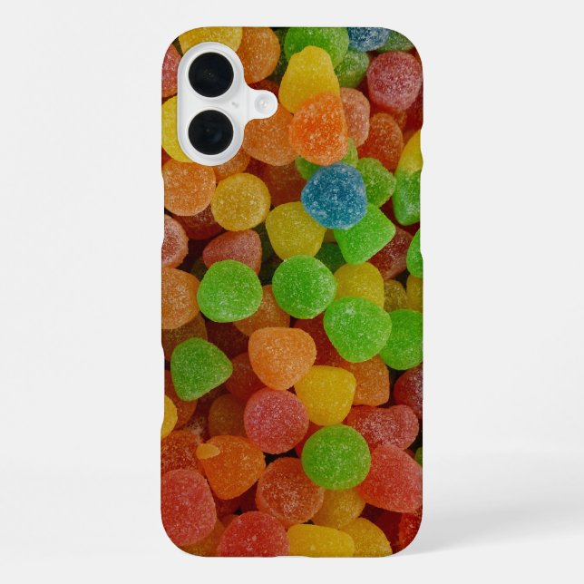 Coque iPhone Bonbons Colorés Gumdrops (Verso)