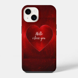 Coque Pour iPhone 14 bonjour, je t'aime