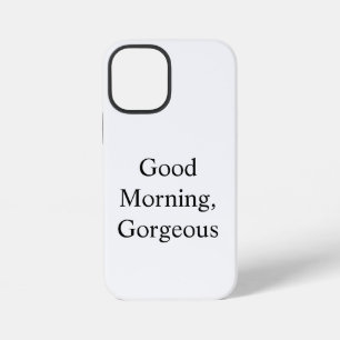 Coque iPhone 12 Mini Bonjour, Magnifique
