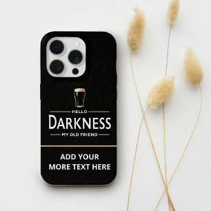 Coque iPhone 15 Pro Bonjour obscurité, mon vieil ami, drôle de St Patr