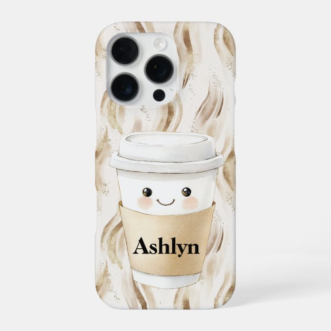 Coque iPhone Bonne Coupe de papier souriant (Verso)