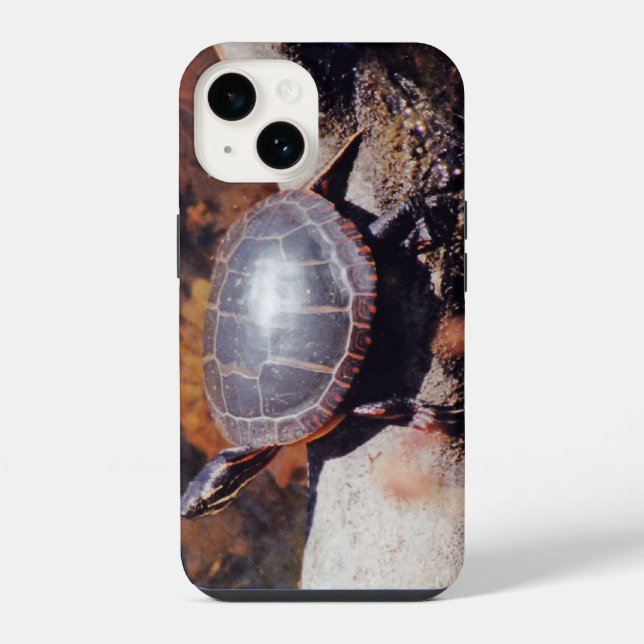 Coque iPhone Bonne tortue (Verso)