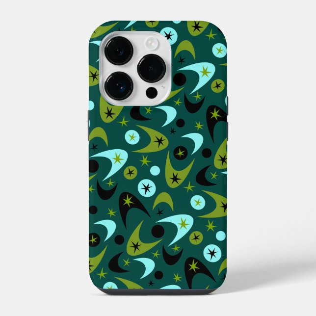 Coque iPhone Boomerangs rétro (Verso)