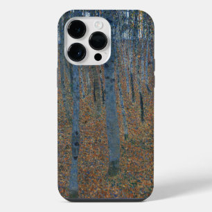 Coque Pour Pour iPhone 14 Pro Max Bosquet de hêtres I par Gustav Klimt Peinture Œuvr