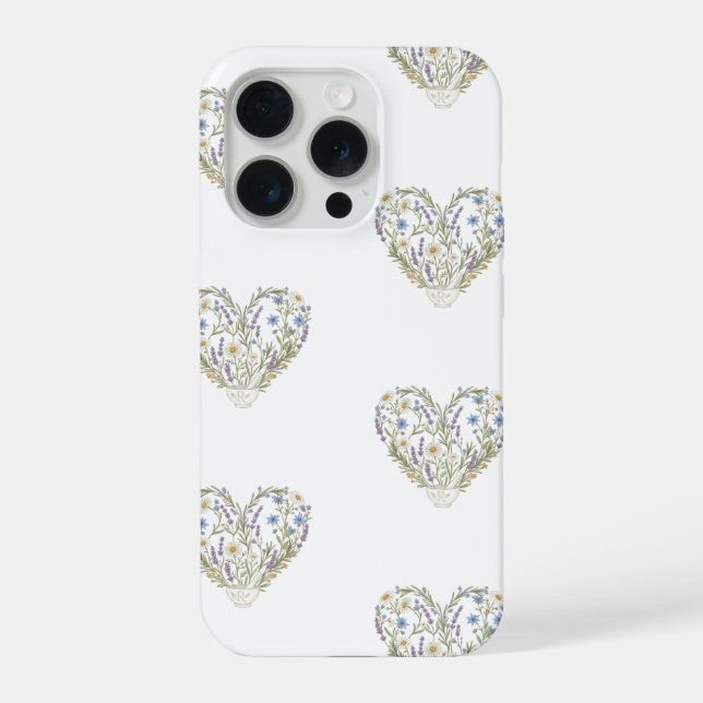 Coque iPhone Botanical Heart Apothecary Pharmacy (Verso)