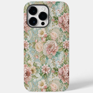 Coque Pour Pour iPhone 14 Pro Max Botanique Rétro, Féminin