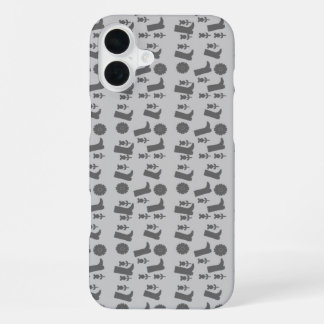 Coque iPhone 16 Plus bottes grises