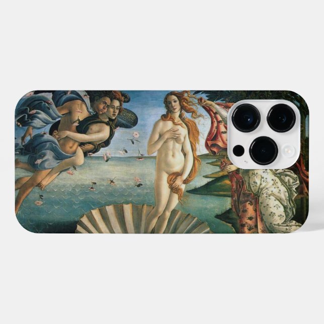 Coque iPhone Botticelli naissance de Vénus (Verso Horizontal)