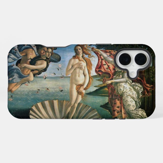Coque iPhone Botticelli naissance de Vénus (Verso Horizontal)