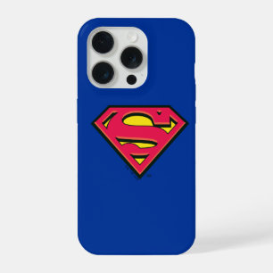Coque iPhone 15 Pro Bouclier S de Superman   Logo Classique
