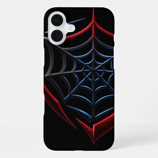 Coque iPhone Bouclier Viper SpiderWeb  (Verso)