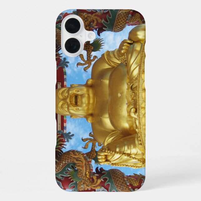 Coque iPhone Bouddha chinois (Verso)