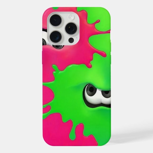 Coque iPhone Bouffées d'yeux (Verso)